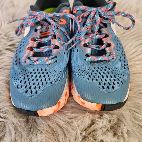 Nike Air Zoom Terra Kiger 4 Trail Running Shoes Size 6 Blue Coral Lightweight - Picture 5 of 11